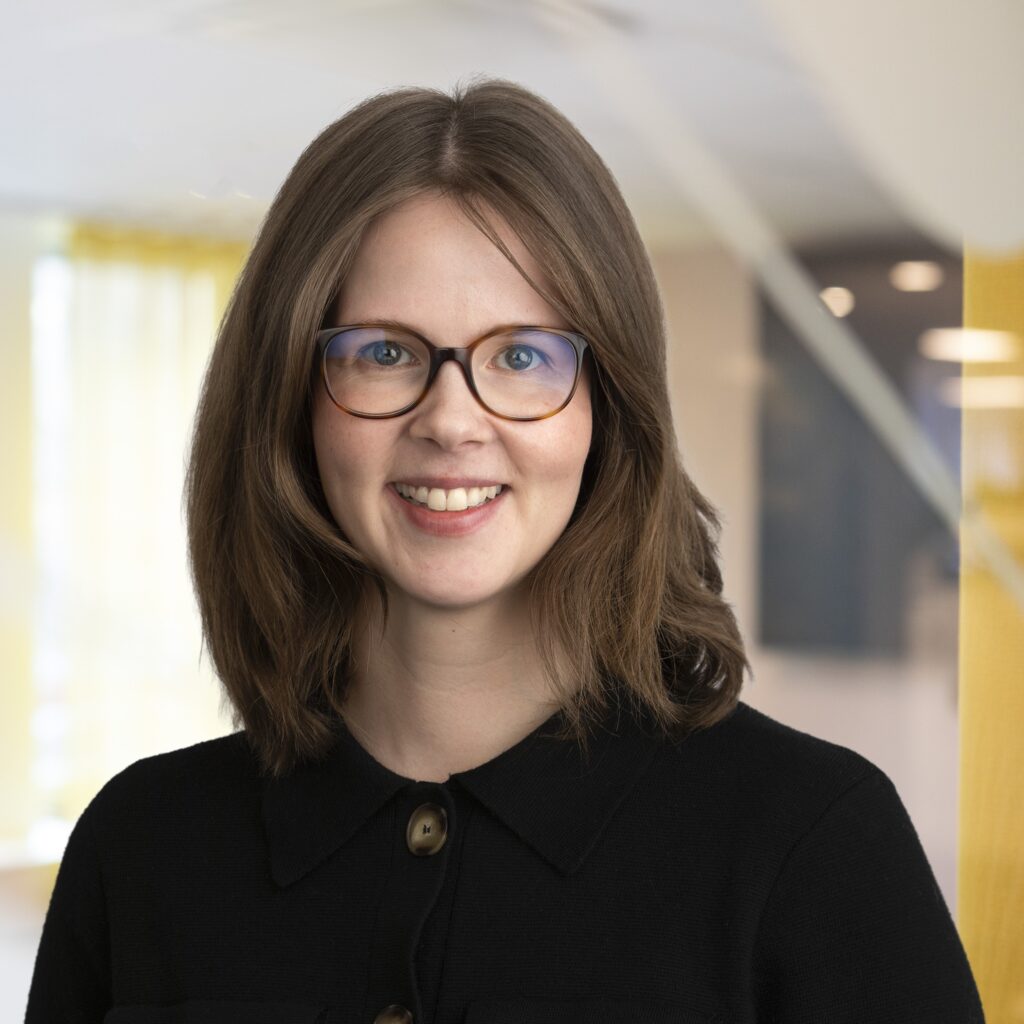 Amanda Kinnunen, omställningsexpert PTK.