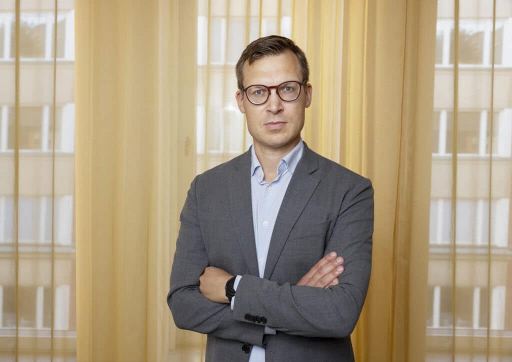 Friedrich Heger, delprojektledare information pension och försäkring PTK.