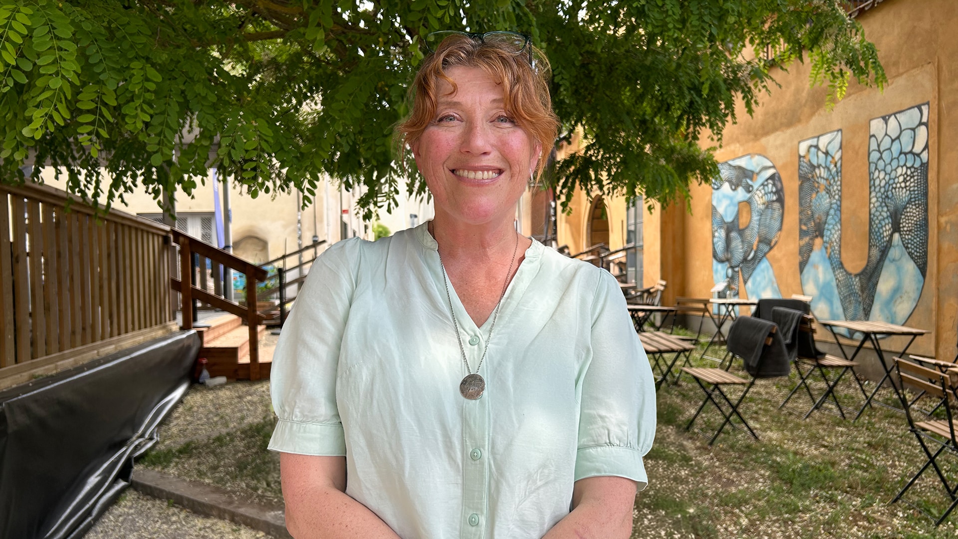 Porträtt Katrin Skagert, forskare vid Göteborgs universtitet.