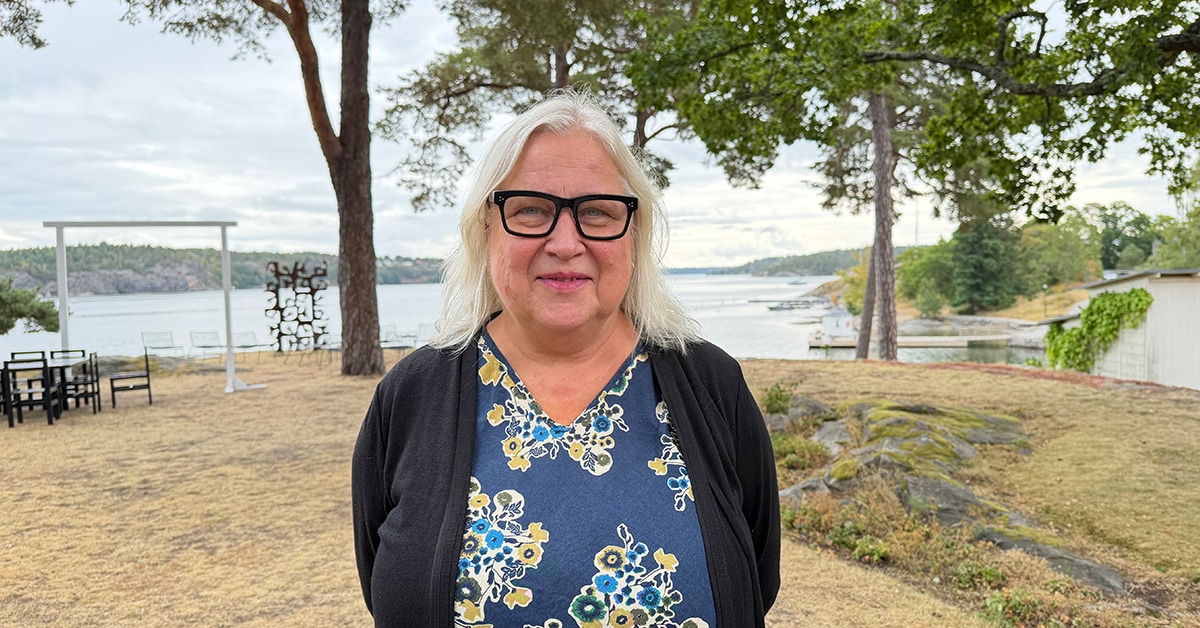 Porträtt Maria Åkesson, forskare vid Högskolan i Halmstad.